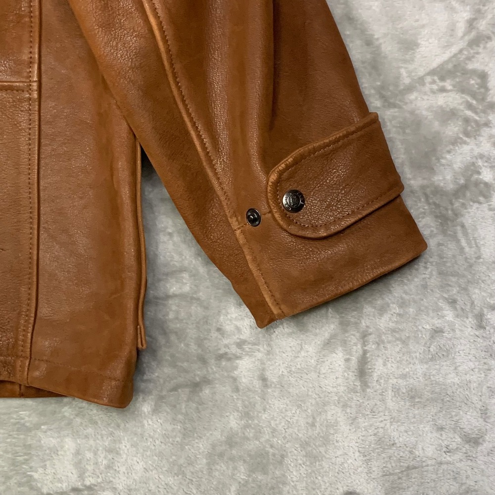 Lone Pine Aspen American Made Leather Jacket Mens 40 Brown Field Rancher Bomber - Picture 13 of 16